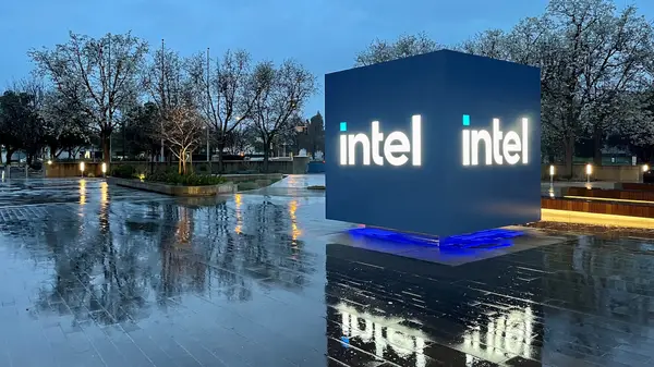 Intel chip manufacturing facility